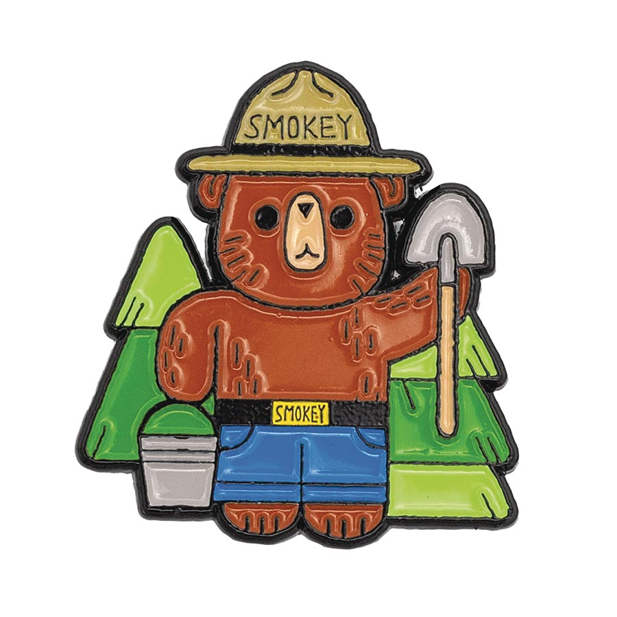 Smokey Bear Pin - Only You Can Prevent Forest Fires