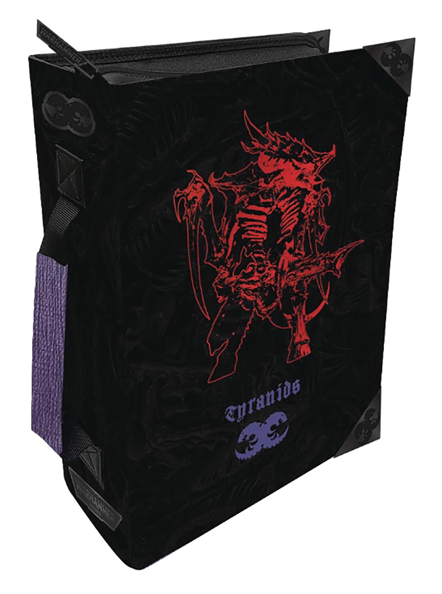 Warhammer 40000 Tyranid Codex Book Debossed & Printed Folio
