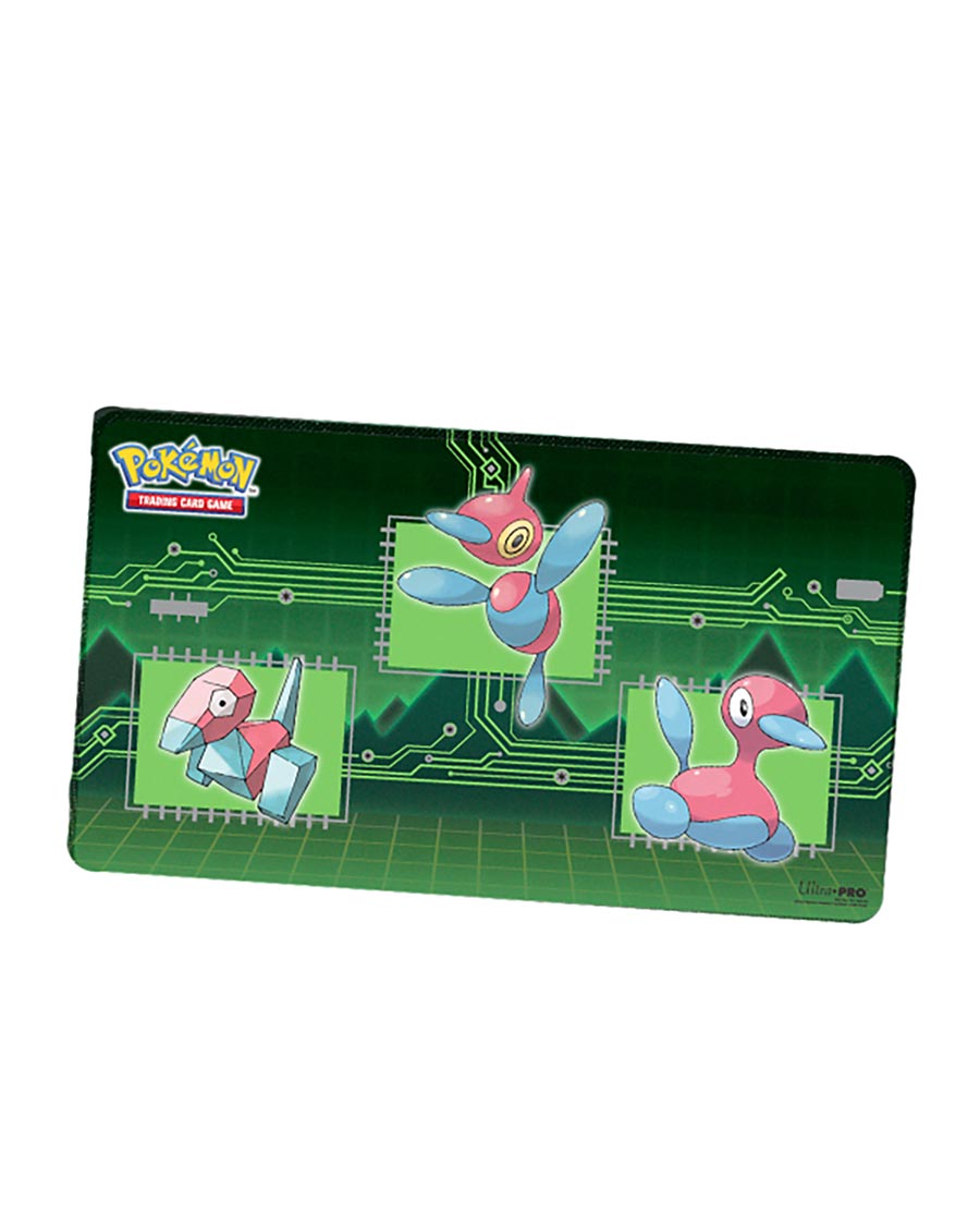 Pokemon TCG Porygon Evolutions Stitched Playmat