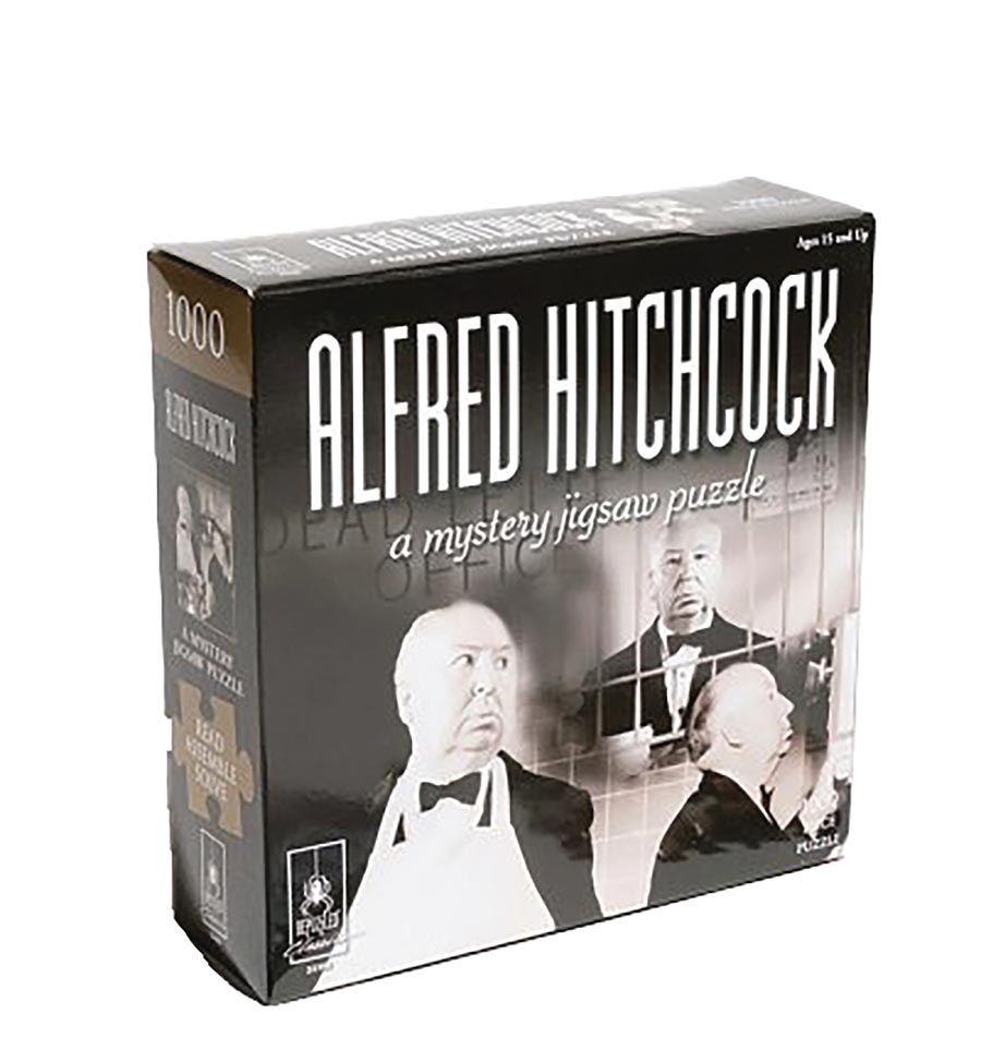 Alfred Hitchcock Classic Mystery 1000-Piece Jigsaw Puzzle