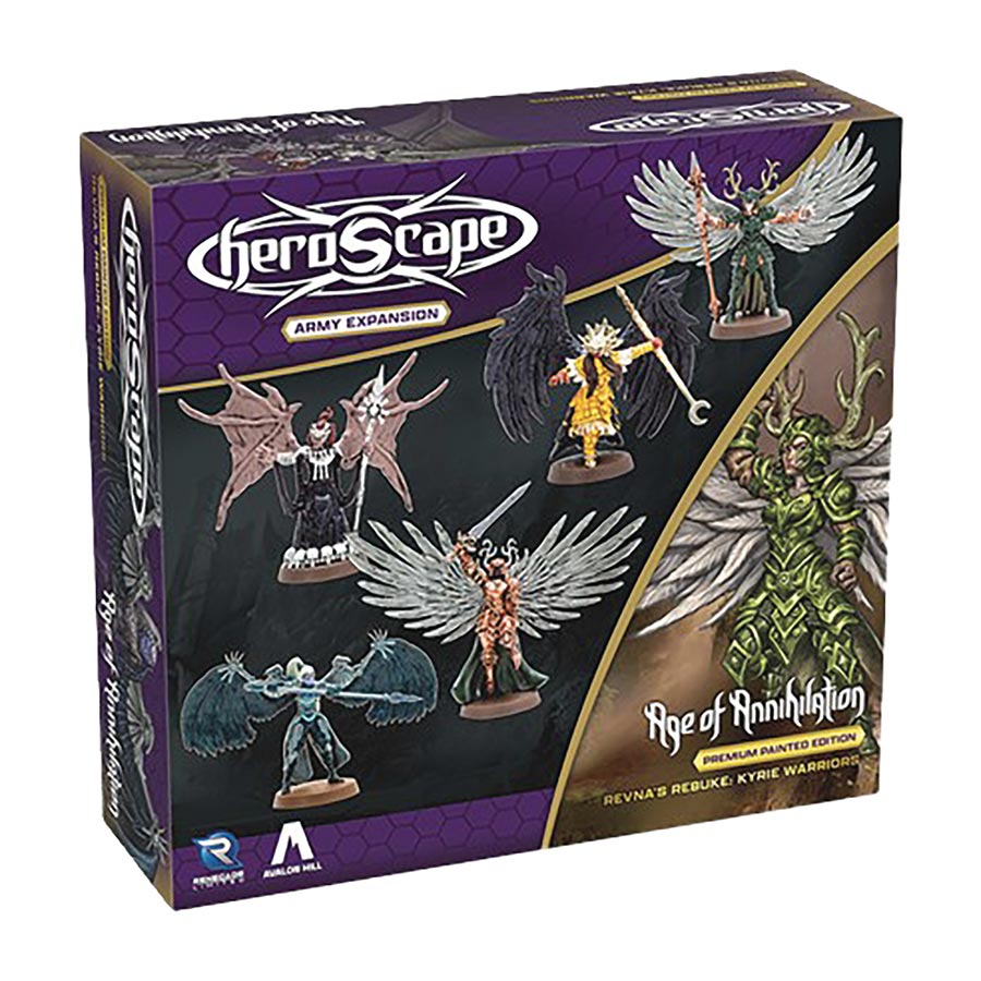 HeroScape Revnas Rebuke Kyrie Warriors Army Expansion