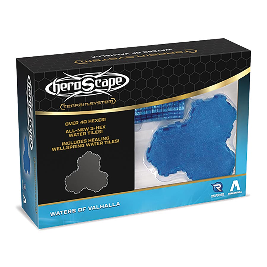 HeroScape Waters Of Valhalla Terrain Expansion