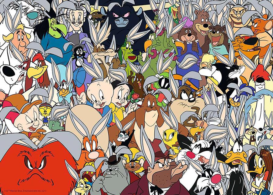 Looney Tunes Challenge 1000-Piece Puzzle