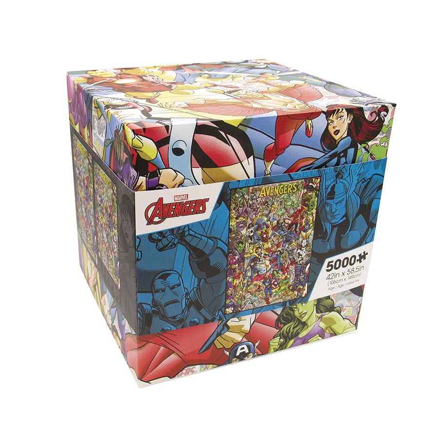 Marvel Avengers 5000-Piece Puzzle