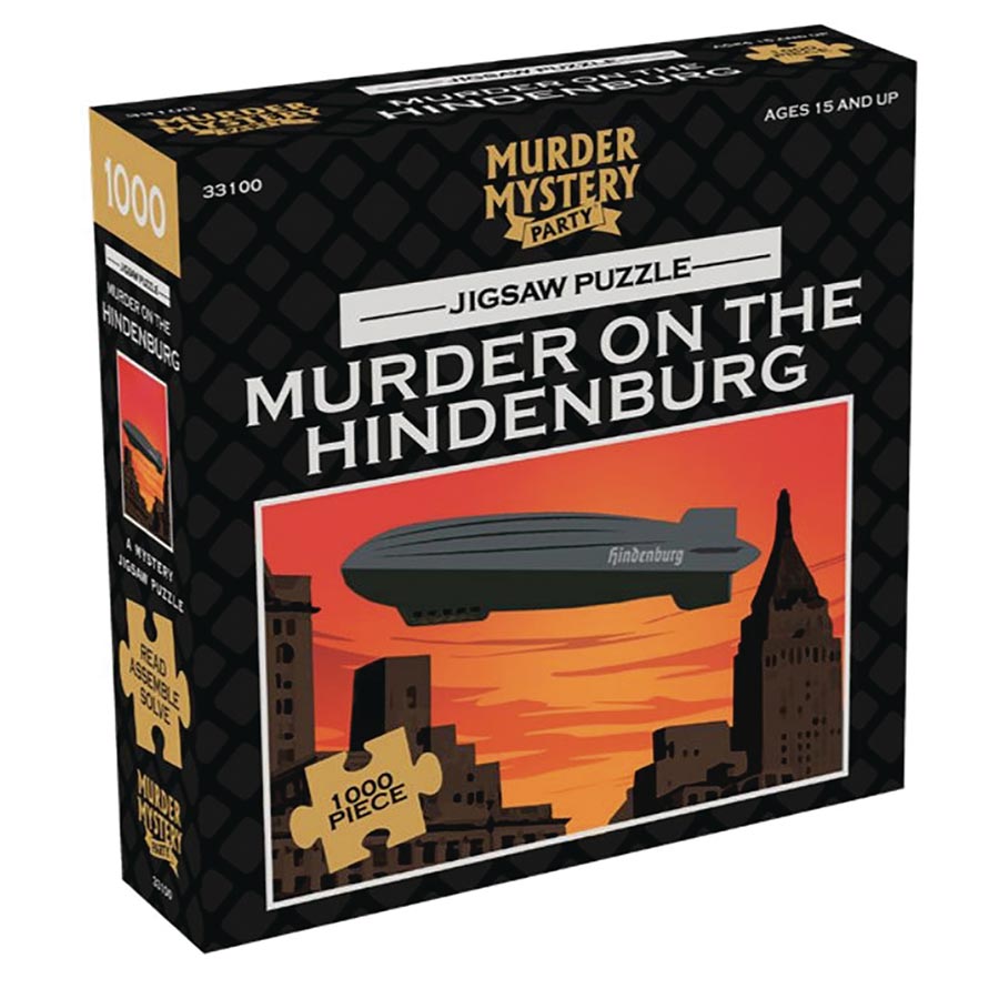 Murder On The Hindenburg 1000-Piece Jigsaw Puzzle
