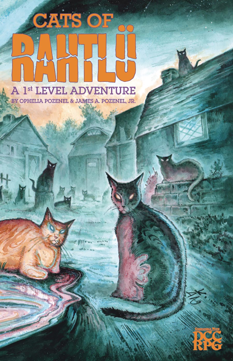 Dungeon Crawl Classics RPG Adventure Cats Of Rahtlu SC
