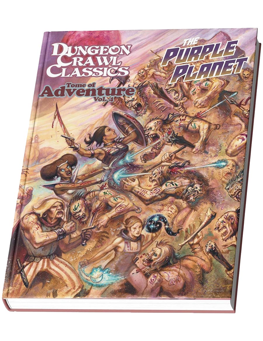 Dungeon Crawl Classics Tome Of Adventure Vol 4 The Purple Planet Limited Edition HC