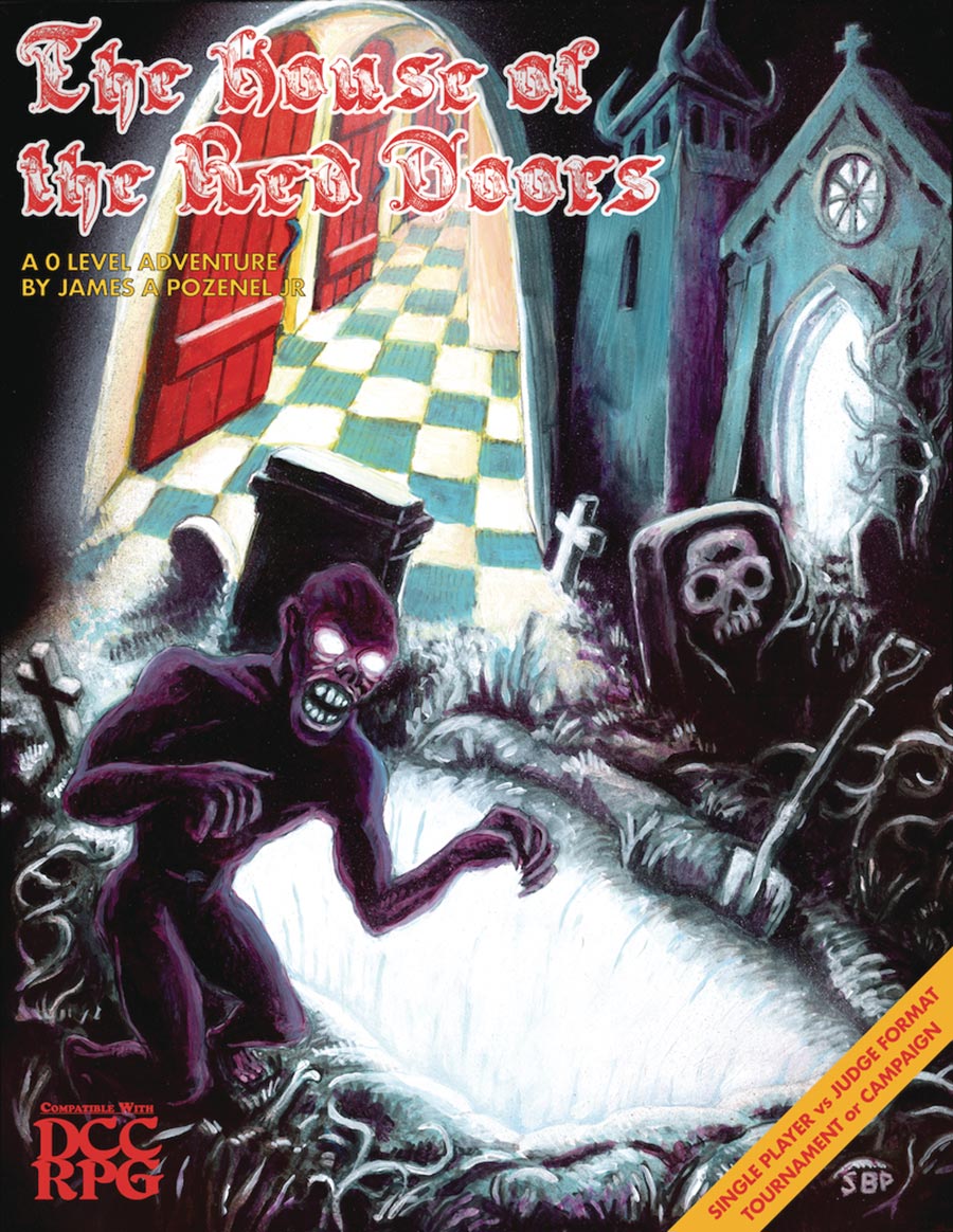 Dungeon Crawl Classics House Of The Red Doors SC