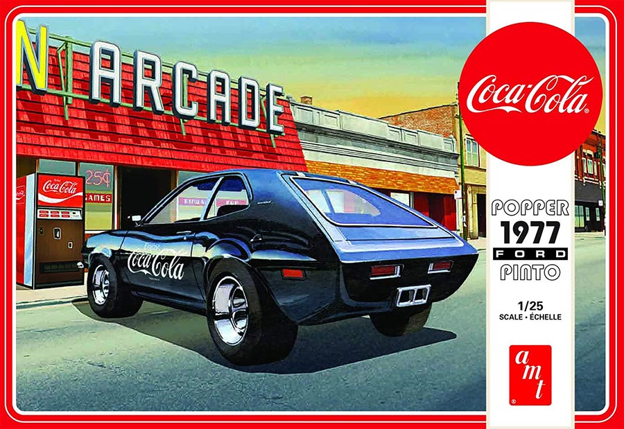 1977 Ford Pinto With Coke Machine 2T 1/25 Scale Model Kit