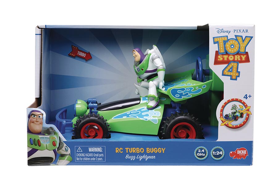 Disney Pixar Toy Story 4 Buzz Turbo Buggy 1/24 Scale R/C Vehicle