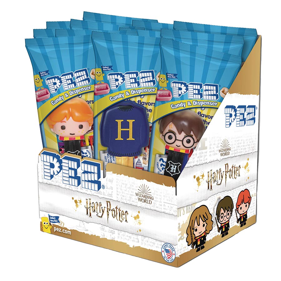 Harry Potter PEZ Dispenser Poly Bag 12-Piece Display