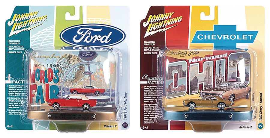 Johnny Lightning Tin Diorama 1/64 Scale Die-Cast Car Inner Case 2020 R2