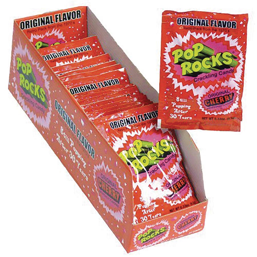 Pop Rocks Cherry 24-Count Display