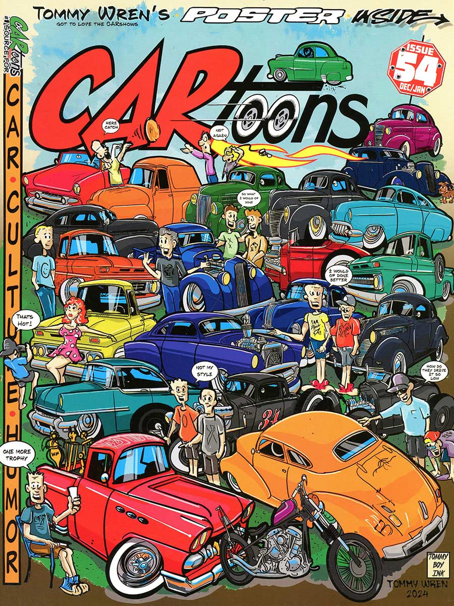 Cartoons Magazine #54 Covering All Car Cultures