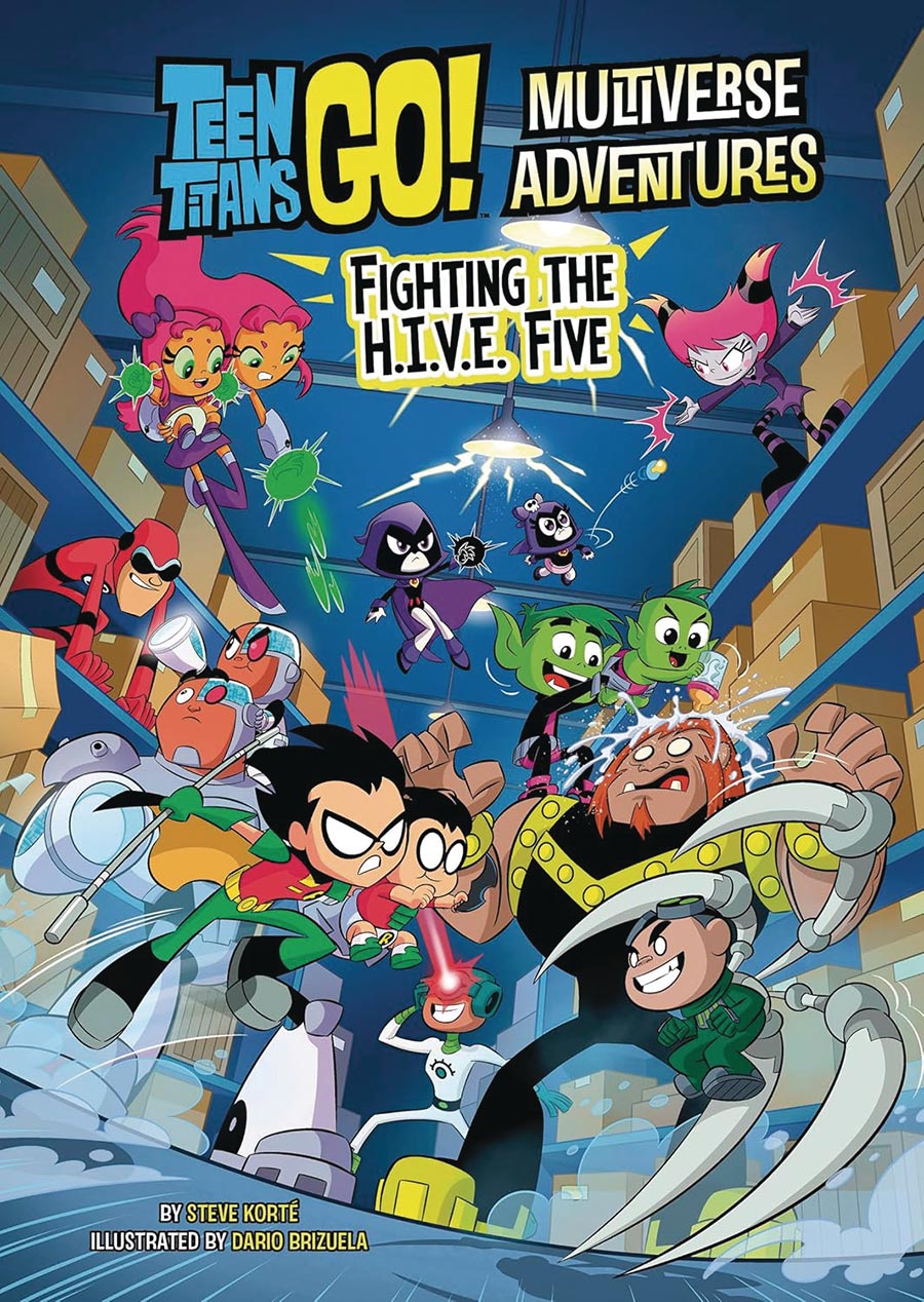Teen Titans Go Multiverse Adventures Fighting The H.I.V.E. Five TP