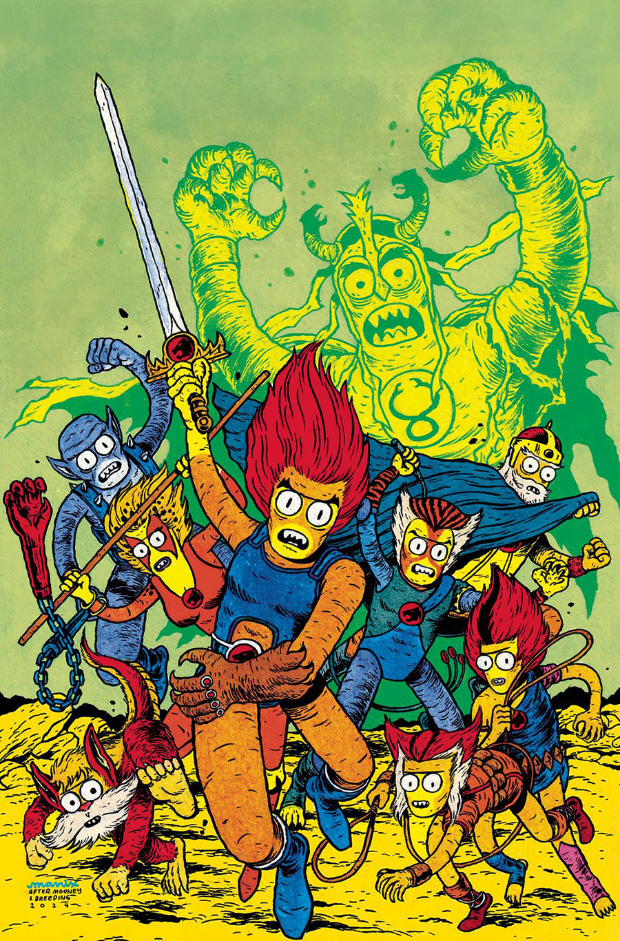 Thundercats Vol 3 #11 Cover V Incentive Manix Virgin Cover