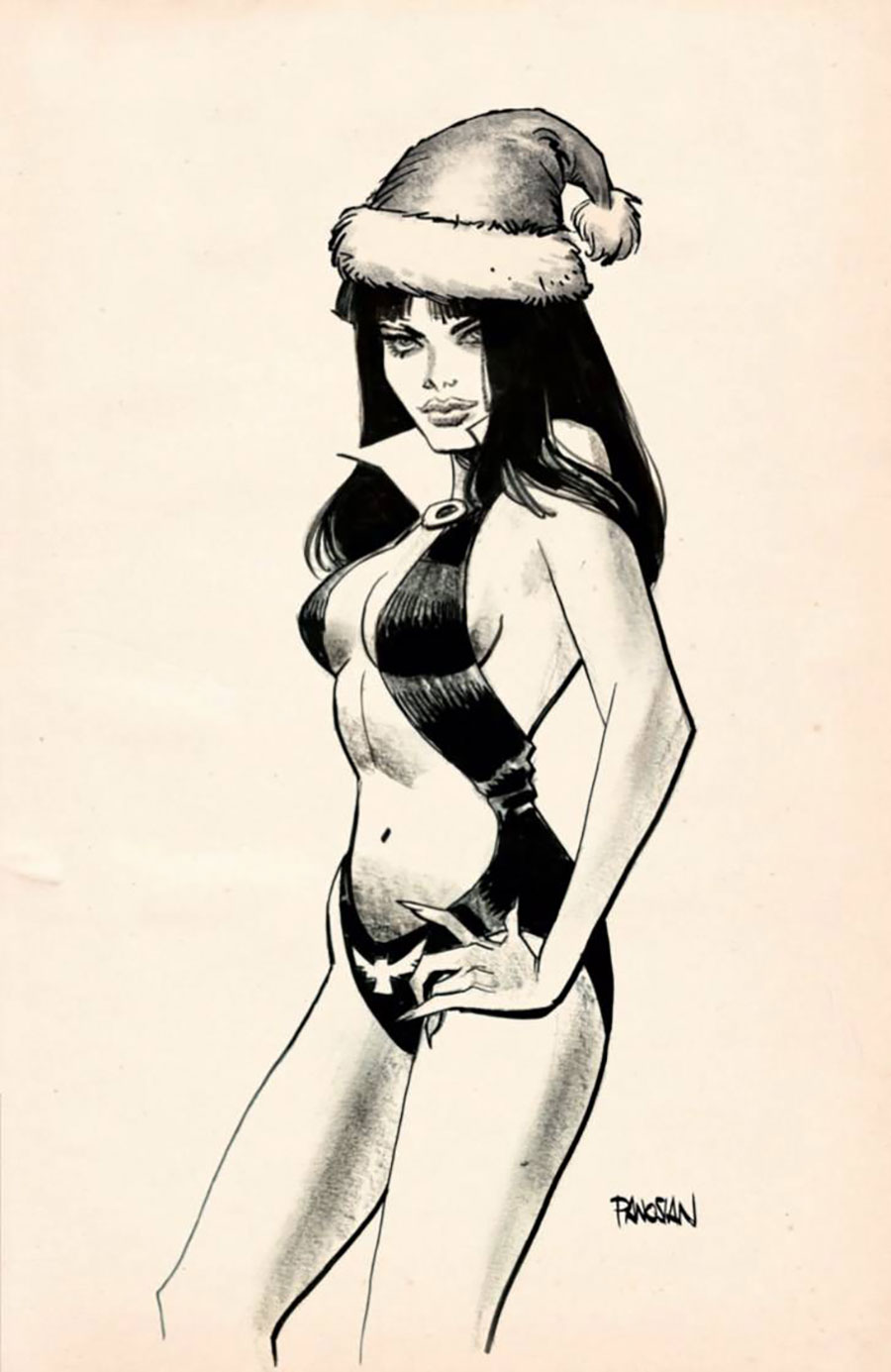 Vampirella Helliday 2024 Special #1 (One Shot) Cover G Incentive Dan Panosian Virgin Cover