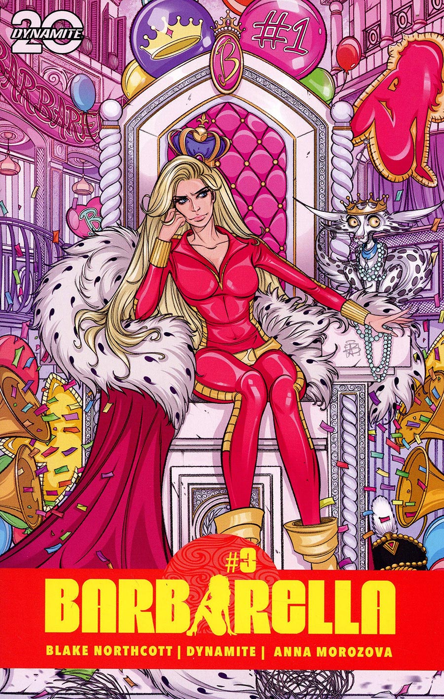Barbarella Vol 3 #3 Cover F Incentive Anna Morozova Variant Cover