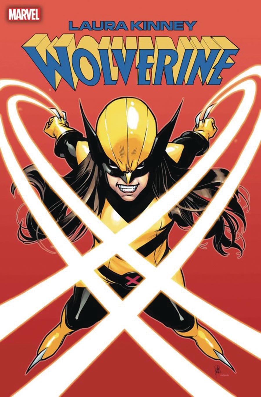 Laura Kinney Wolverine #1 Cover J DF Signed By Erica Schultz