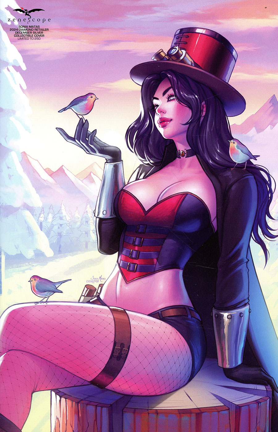 Grimm Fairy Tales Presents Grimm Tales Of Terror 2024 Holiday Special #1 (One Shot) Cover G Sonia Matas Van Helsing Regular Retailer Variant Cover