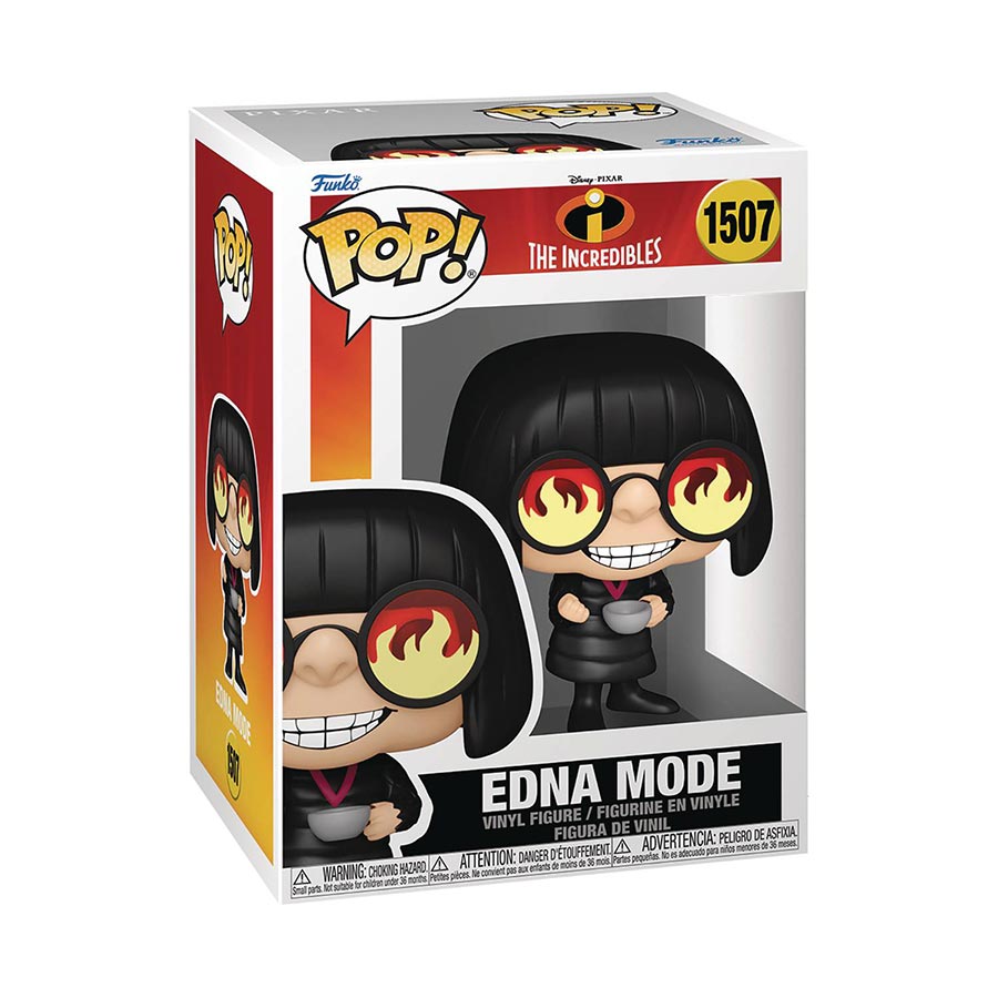 POP Disney Incredibles 20th Anniversary Edna Mode Vinyl Figure