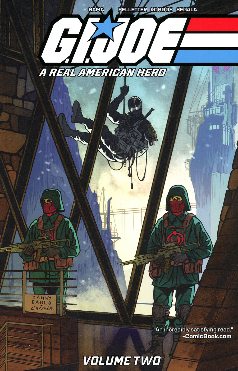 GI Joe A Real American Hero (2023) Vol 2 TP Direct Market Exclusive Danny Earls & Jao Canola Variant Cover