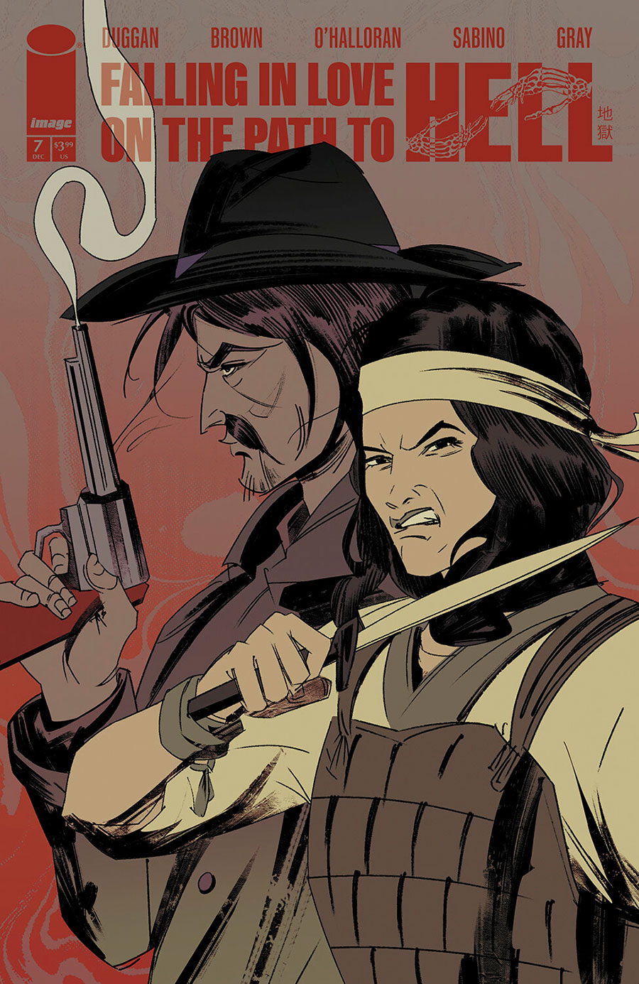 Falling In Love On The Path To Hell #7 Cover B Incentive Zi Xu Variant Cover