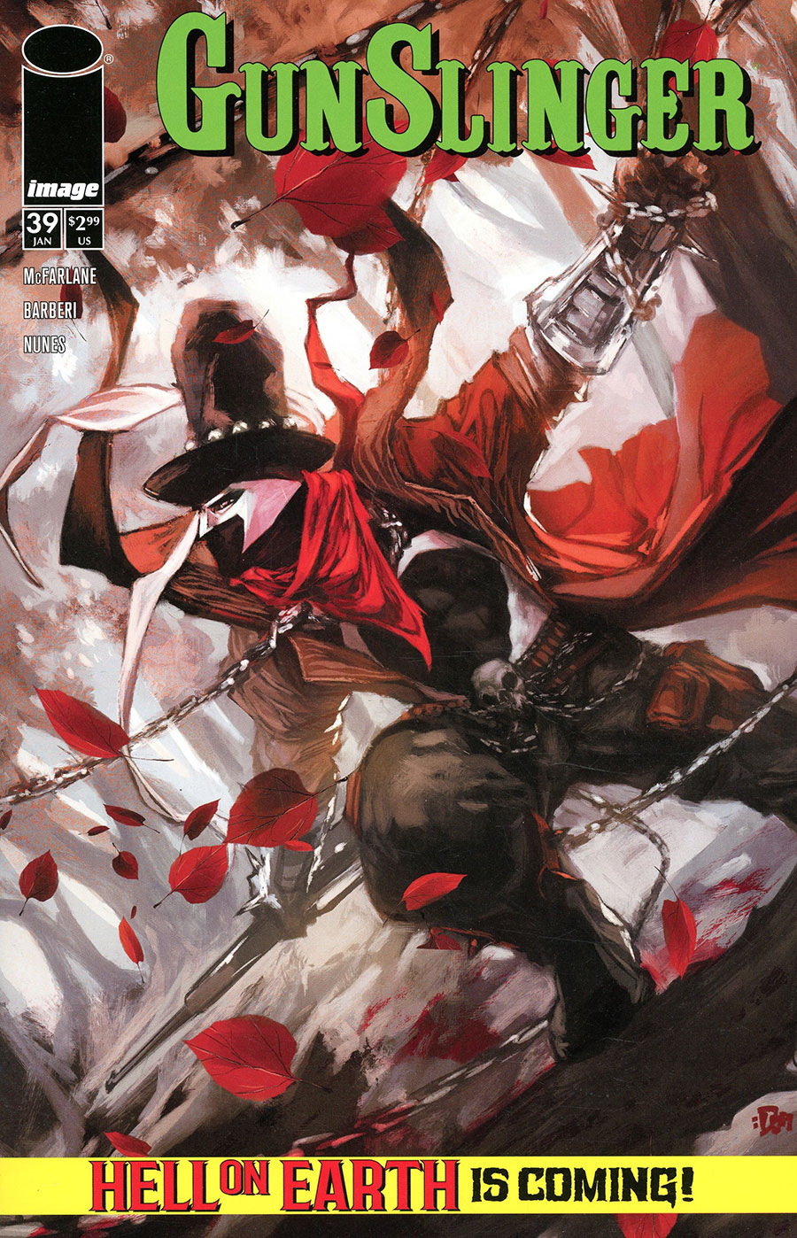 Gunslinger Spawn #39 Cover B Variant Don Aguillo Cover