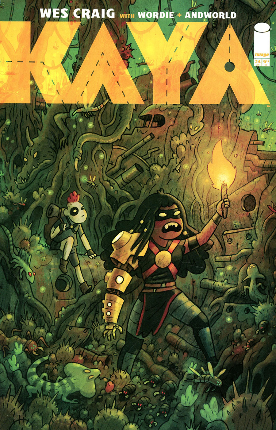 Kaya #24 Cover B Variant Scott Vanden Bosch Cover