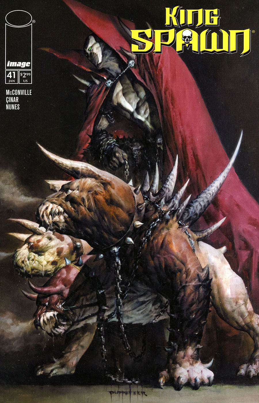 King Spawn #41 Cover A Regular Puppeteer Lee Cover
