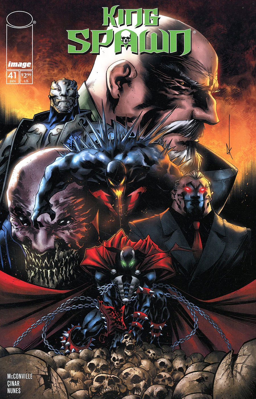 King Spawn #41 Cover B Variant Kevin Keane Cover