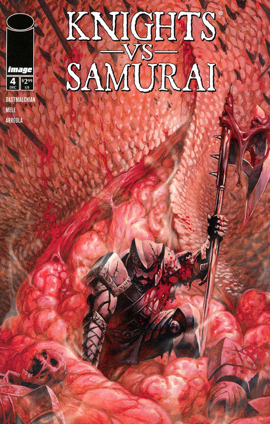 Knights vs Samurai #4 Cover A Regular Gianenrico Bonacorsi Cover