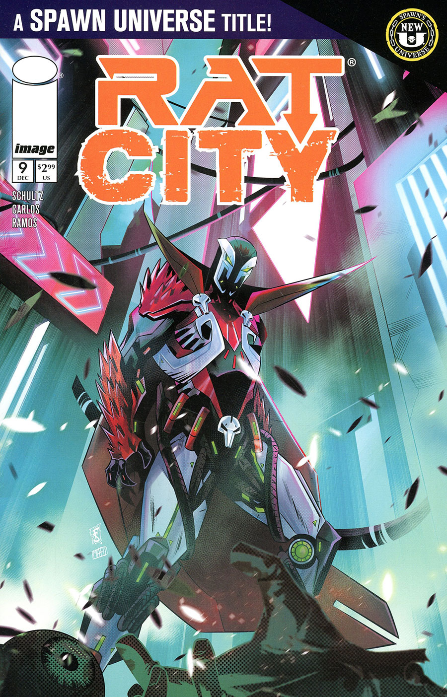 Rat City #9 Cover A Regular Federico Sabbatini Cover