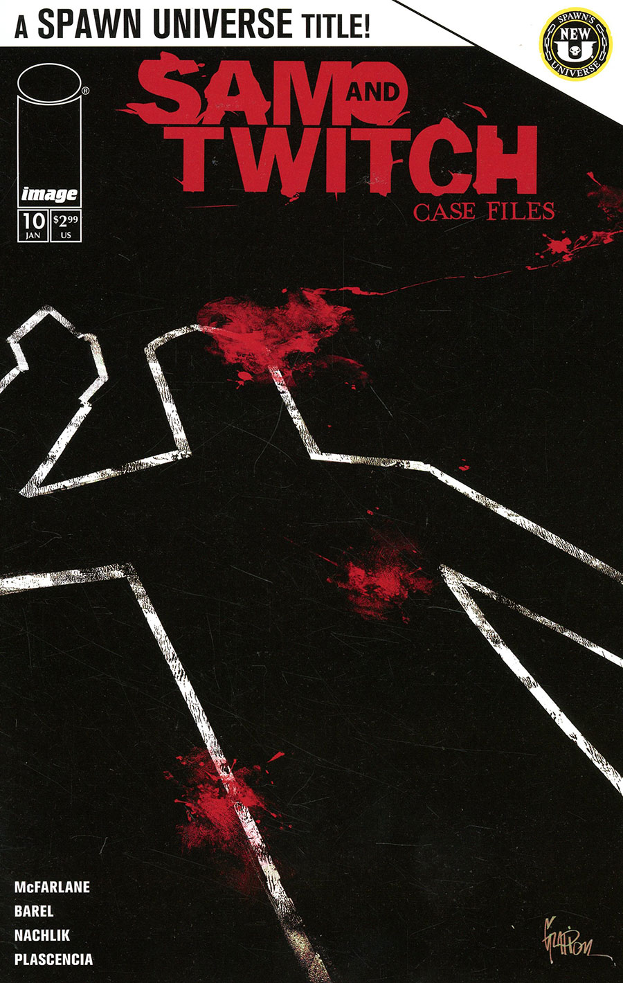 Sam And Twitch Case Files #10 Cover B Variant Jonathan Glapion Cover