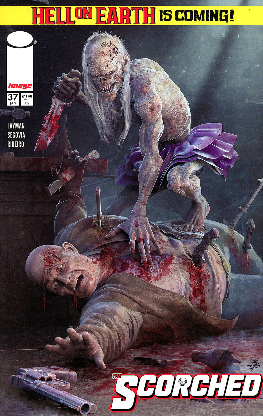 Scorched #37 Cover A Regular Bjorn Barends Cover