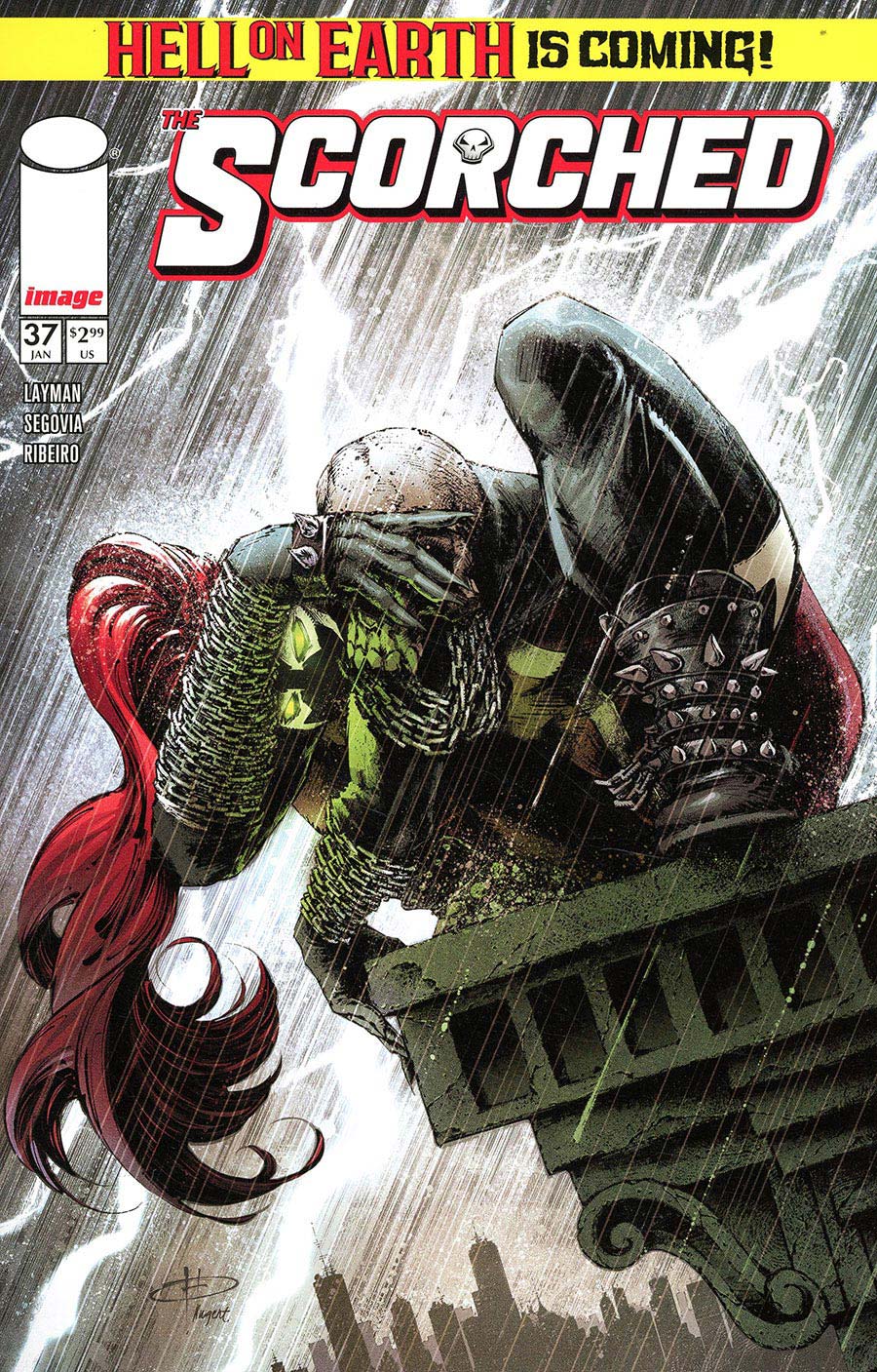 Scorched #37 Cover B Variant Daniel Henriques Cover