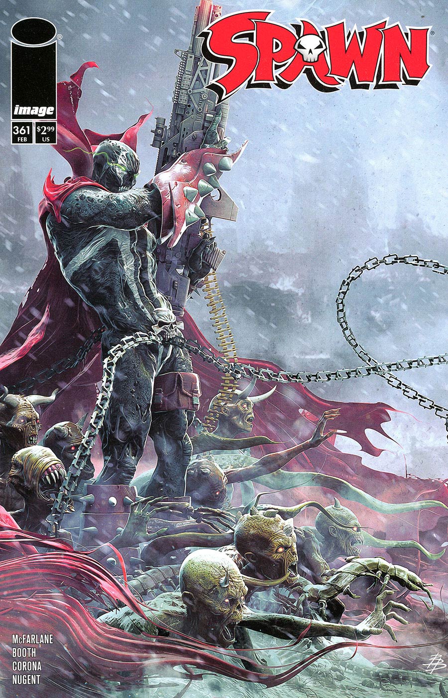 Spawn #361 Cover A Regular Bjorn Barends Cover