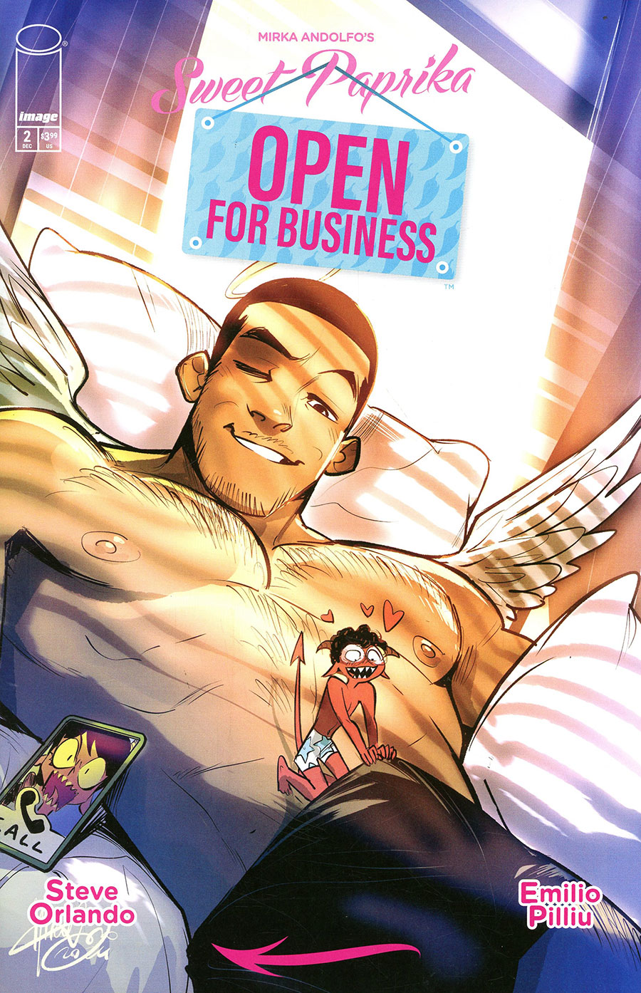 Mirka Andolfos Sweet Paprika Open For Business #2 Cover B Variant Mirka Andolfo Cover