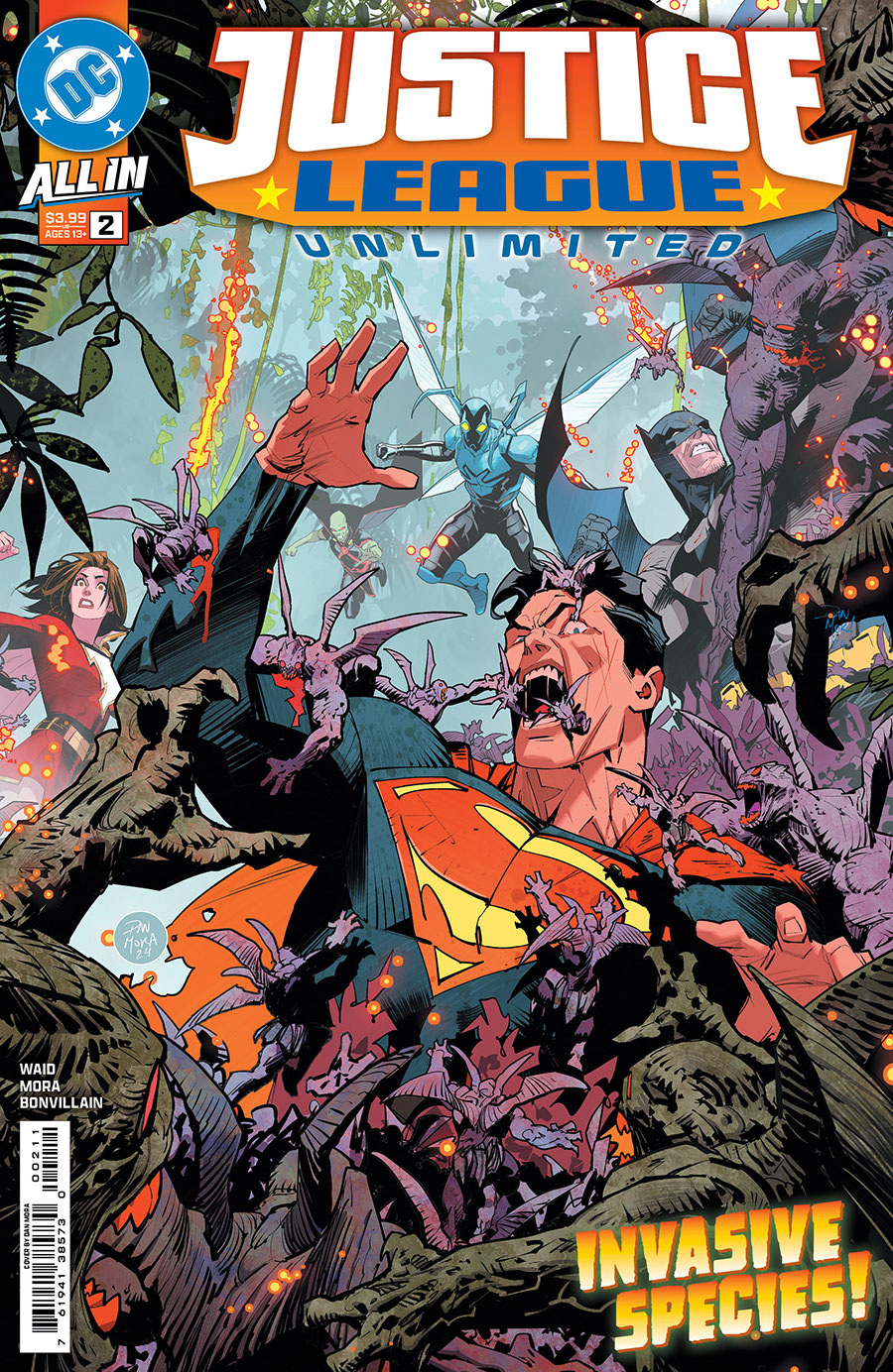 Justice League Unlimited #2 Cover A Regular Dan Mora Cover (DC All In)