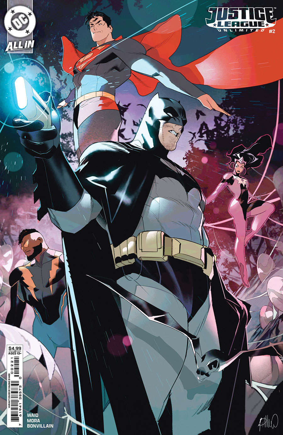Justice League Unlimited #2 Cover B Variant Simone Di Meo Card Stock Cover (DC All In)