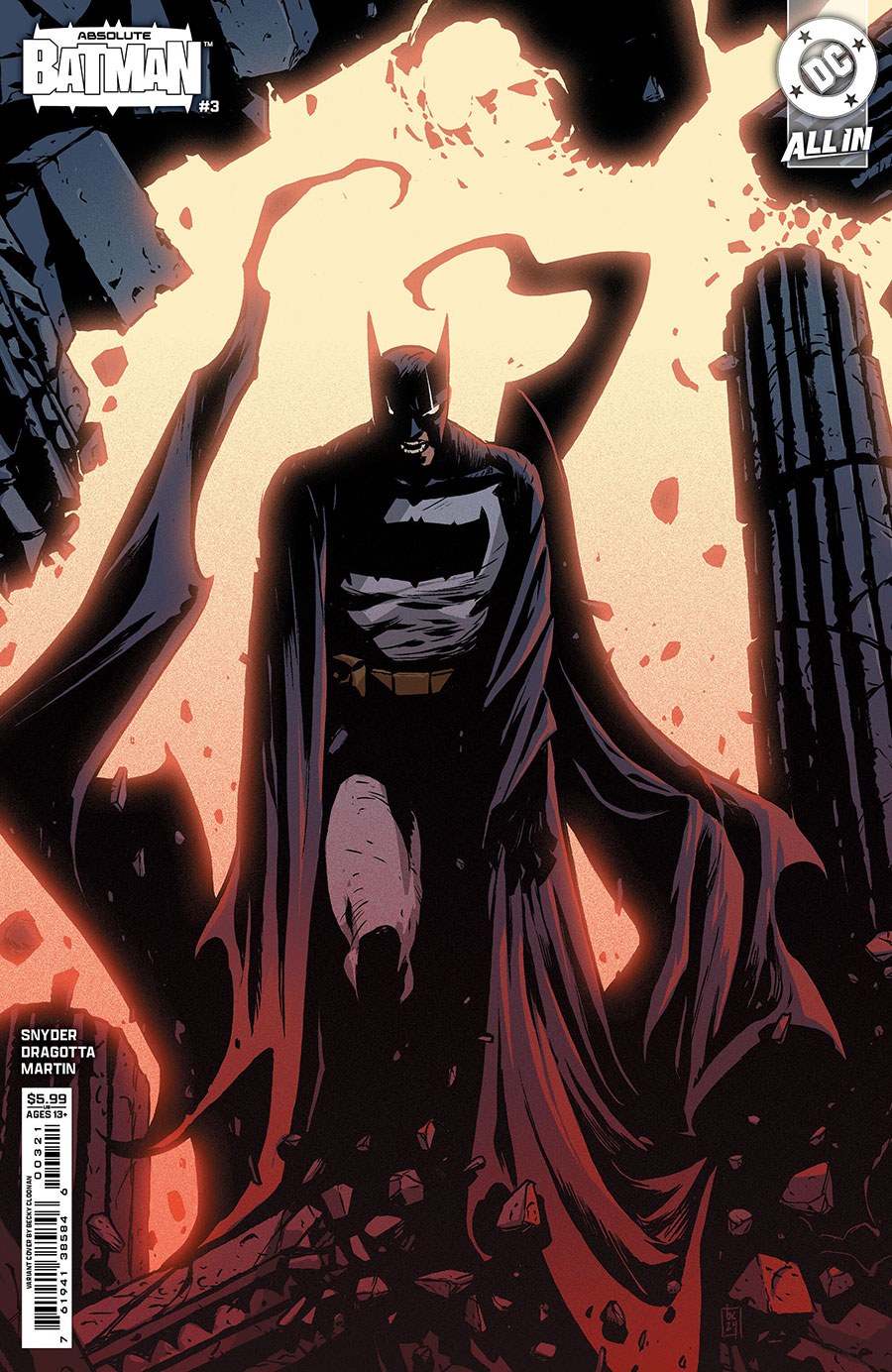 Absolute Batman #3 Cover B Variant Becky Cloonan Card Stock Cover (DC All In)