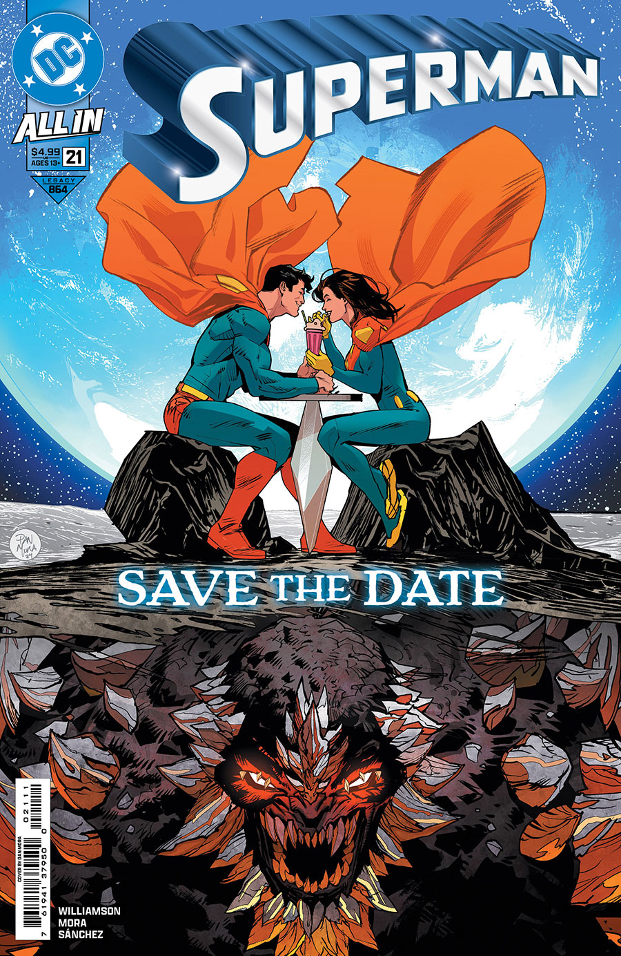 Superman Vol 7 #21 Cover A Regular Dan Mora Cover (DC All In)