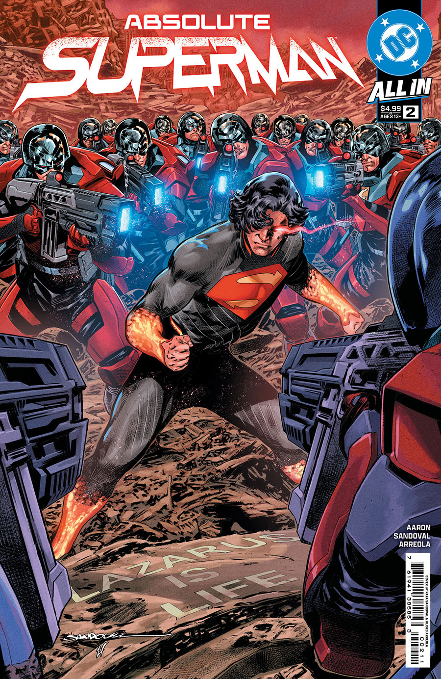 Absolute Superman #2 Cover A Regular Rafa Sandoval Cover (DC All In)