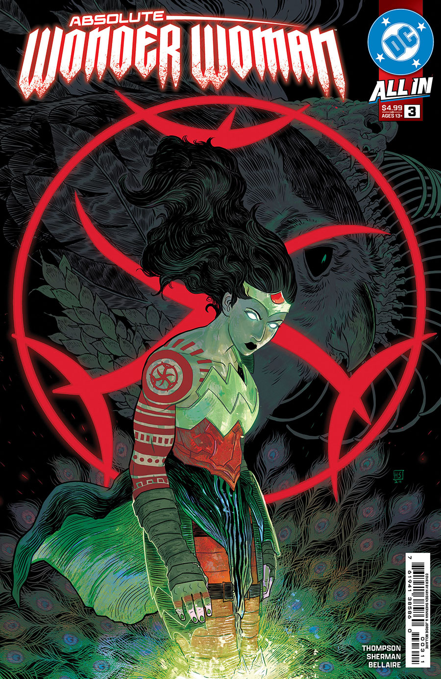 Absolute Wonder Woman #3 Cover A Regular Hayden Sherman Cover (DC All In)