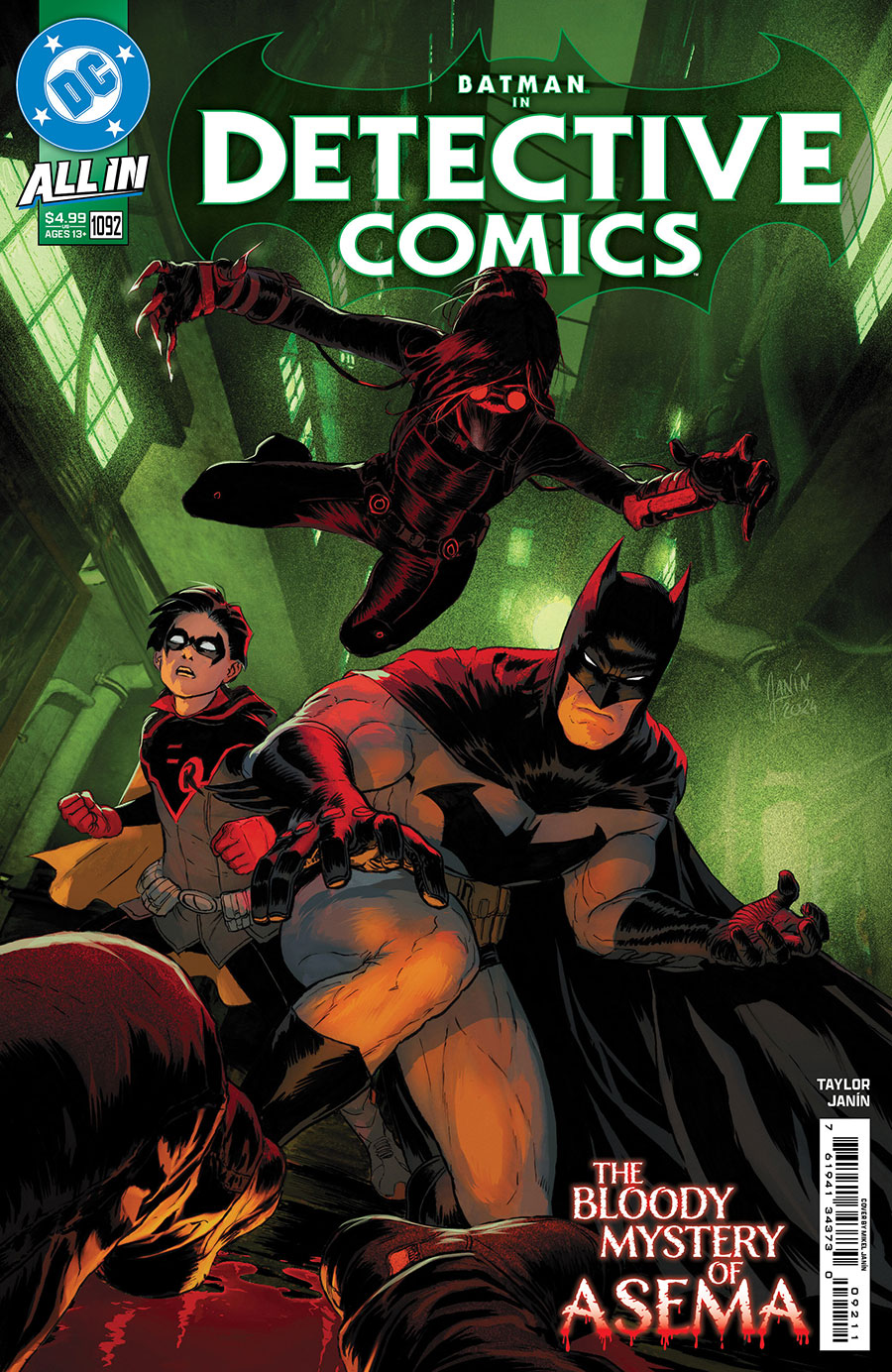 Detective Comics Vol 2 #1092 Cover A Regular Mikel Janin Cover (DC All In)