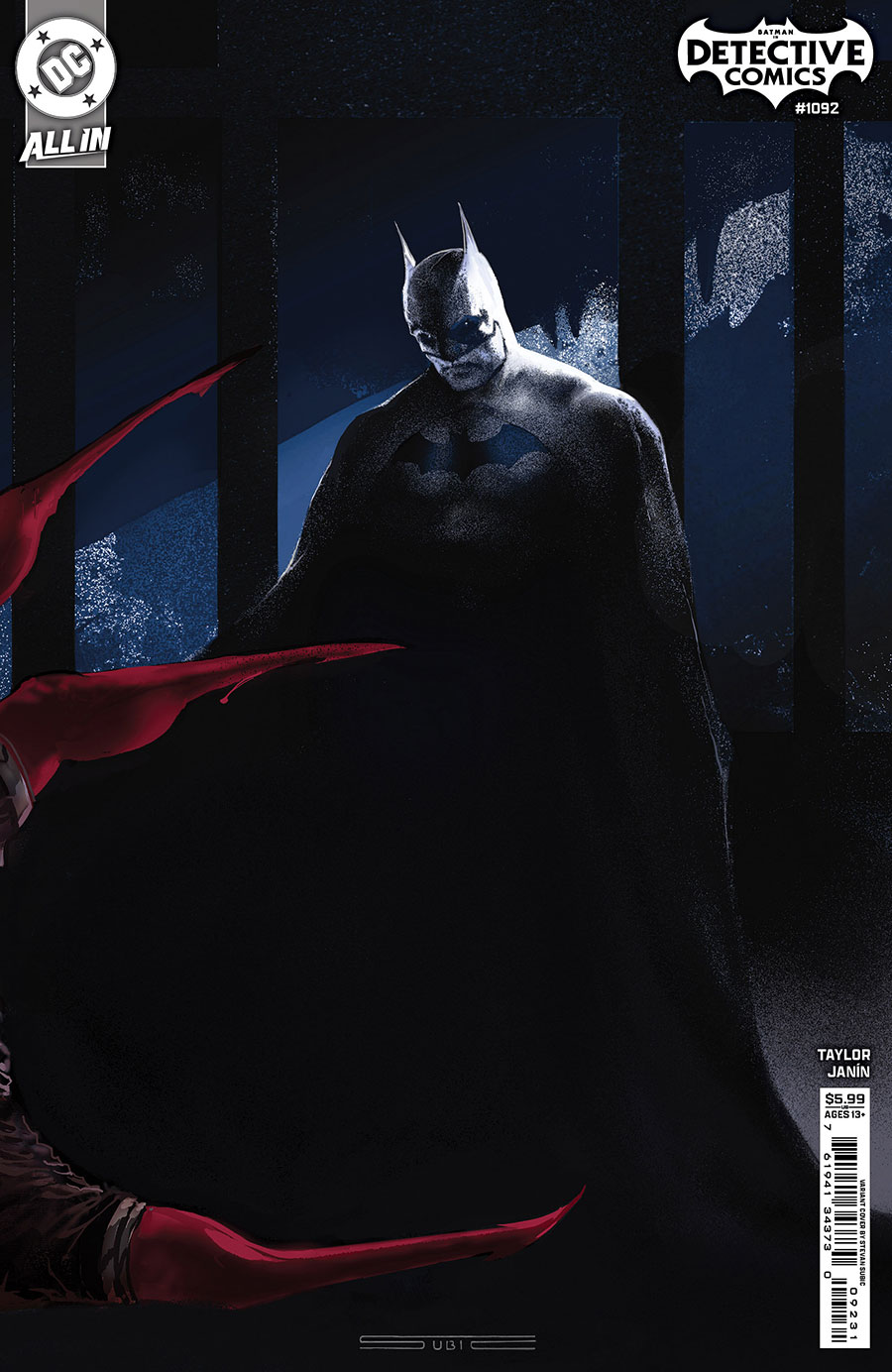 Detective Comics Vol 2 #1092 Cover B Variant Stevan Subic Card Stock Cover (DC All In)
