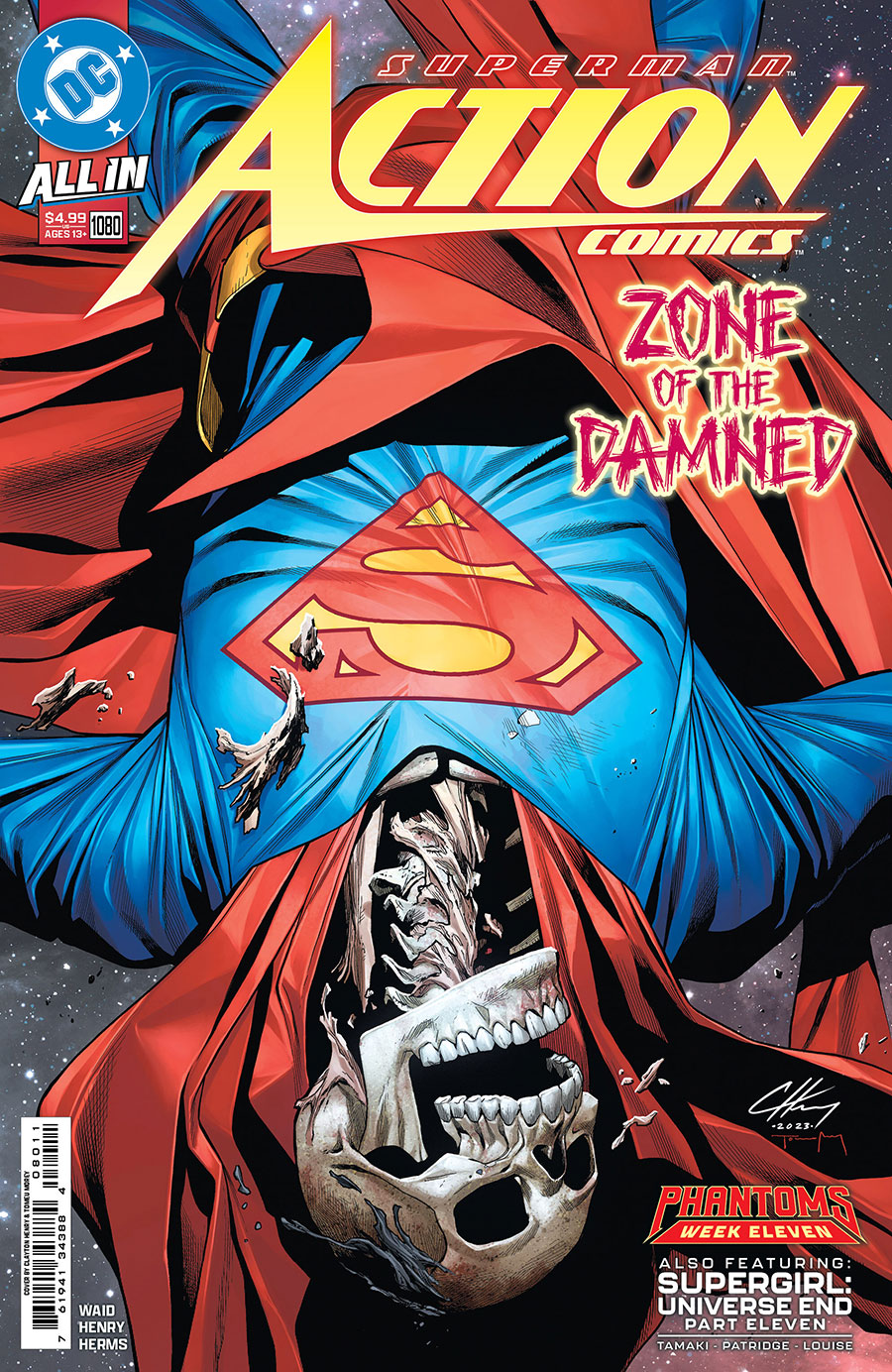 Action Comics Vol 2 #1080 Cover A Regular Clayton Henry Cover (DC All In)