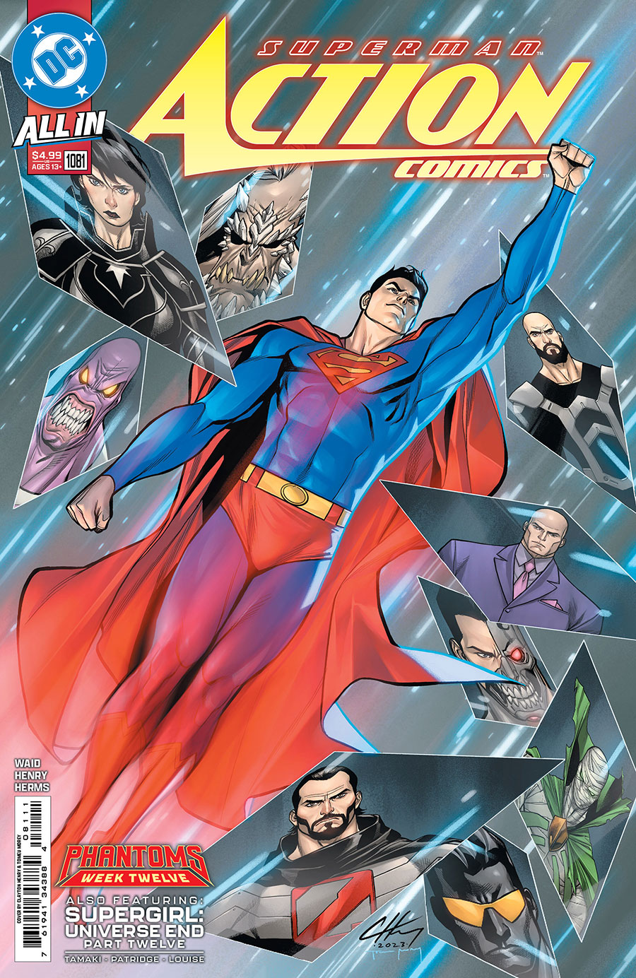 Action Comics Vol 2 #1081 Cover A Regular Clayton Henry Cover (DC All In)