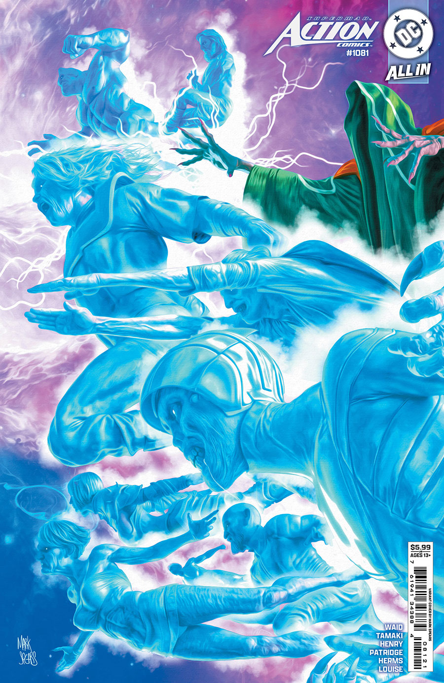 Action Comics Vol 2 #1081 Cover B Variant Mark Spears Card Stock Cover (DC All In)