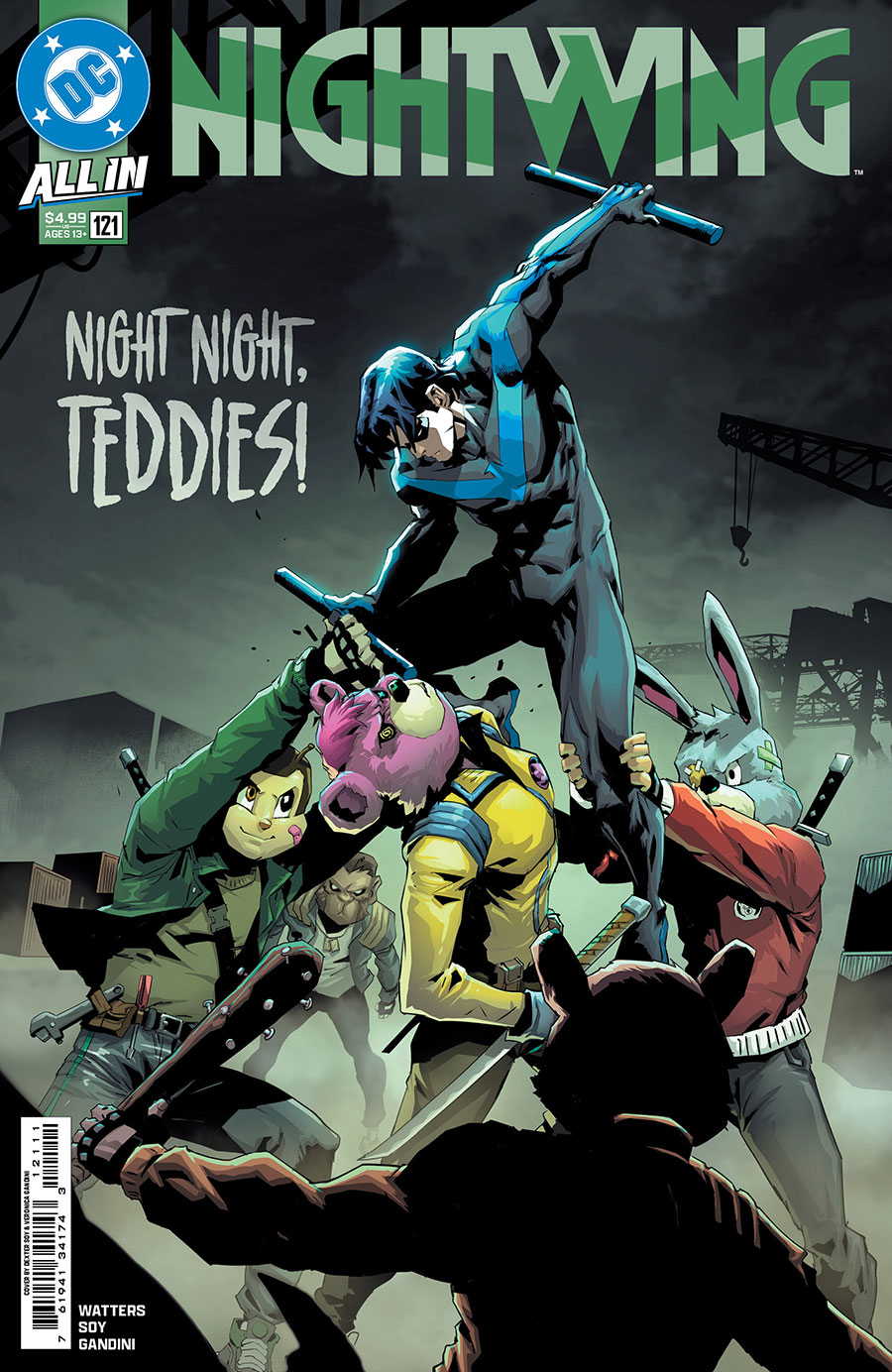 Nightwing Vol 4 #121 Cover A Regular Dexter Soy Cover (DC All In)
